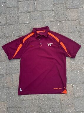 Vintage Nike Virginia Tech Polo